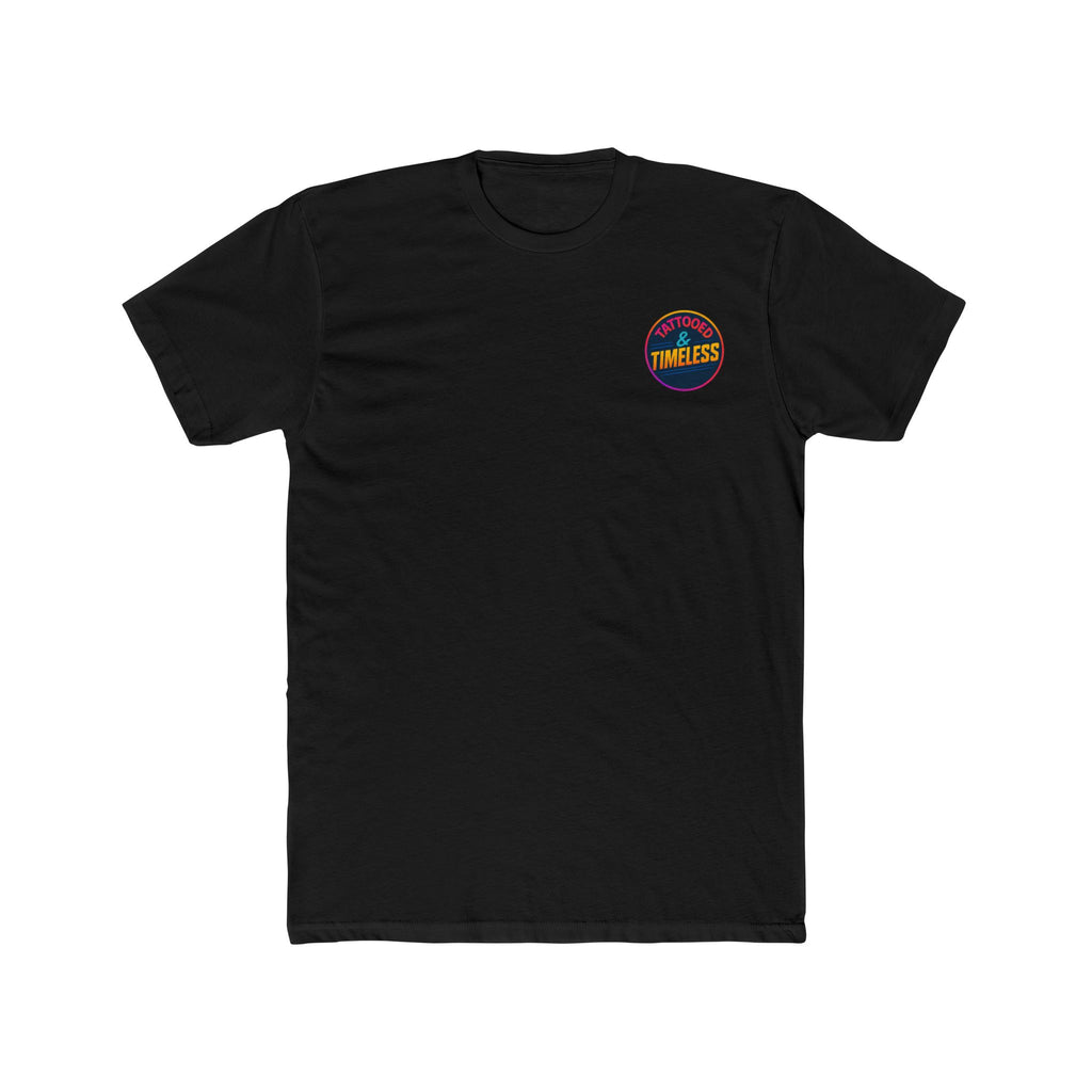 Tattooed & Timeless Retro Sunset Logo Tee
