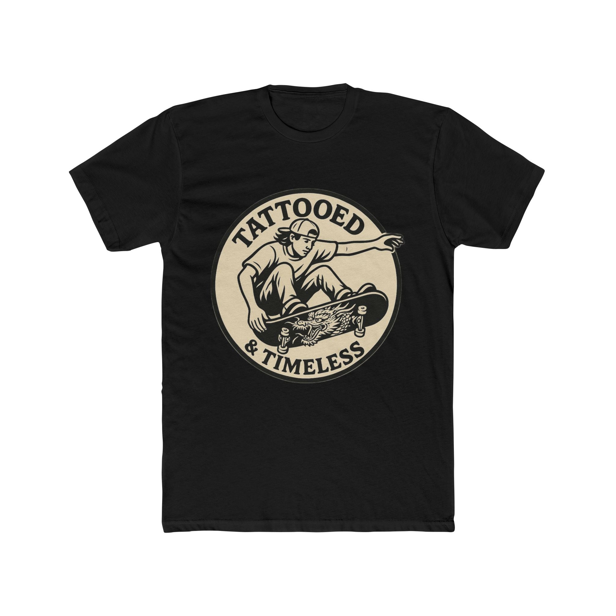 Tattooed & Timeless Skater Dragon Tee