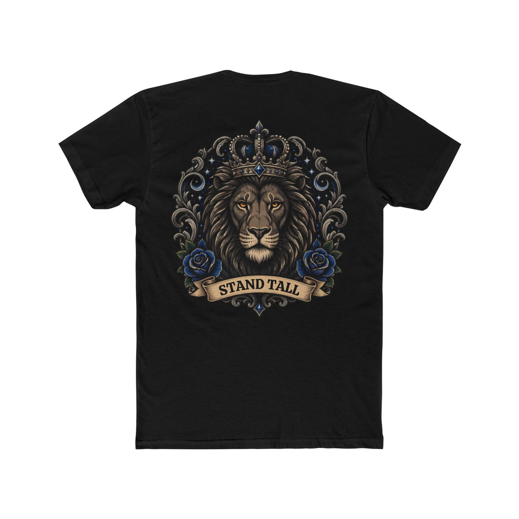 Stand Tall Crowned Lion Midnight Tee
