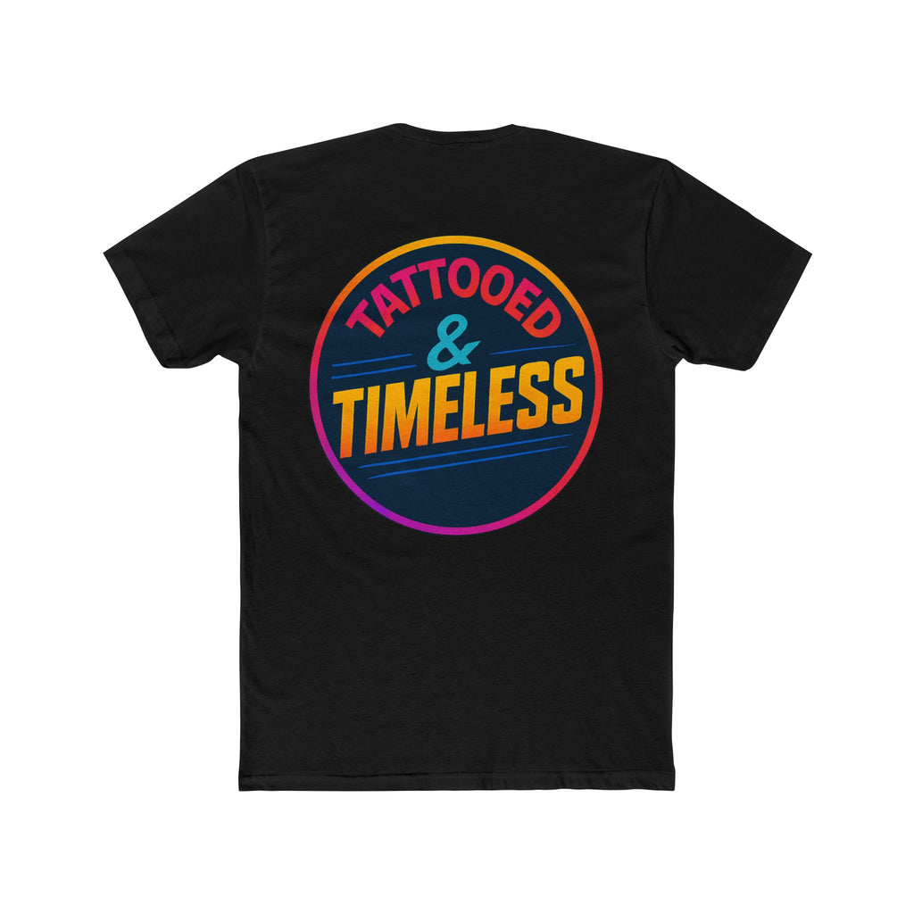Tattooed & Timeless Retro Sunset Logo Tee